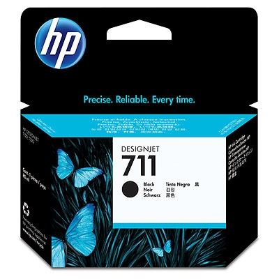 Picture of HP 711 Ink Cartridges for Designjet ePrinter- Black (80mL)