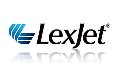 Picture of LexJet Promo-Point Decals, 4-UP Rectangles - 12in x 18in Full Sheet (5¼ x 8 ¼ decal size)