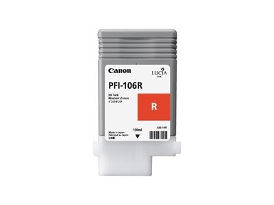 Picture of Canon PFI-106 Ink for imagePROGRAF iPF6300/6400/6350/6450 - Red (130 mL)