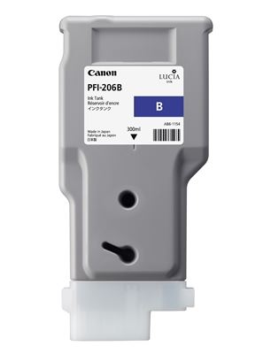 Picture of Canon PFI-206 Ink for imagePROGRAF iPF6400/6450 - Blue (300 mL)