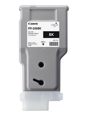 Picture of Canon PFI-206 Ink for imagePROGRAF iPF6400/6400S/6450 - Black (300 mL)