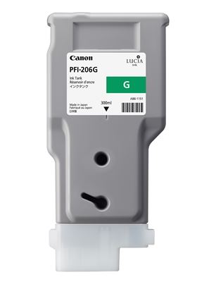 Picture of Canon PFI-206 Ink for imagePROGRAF iPF6400/6450 - Green (300 mL)