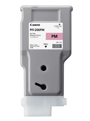 Picture of Canon PFI-206 Ink for imagePROGRAF iPF6400/6400S/6450 - Photo Magenta (300 mL)