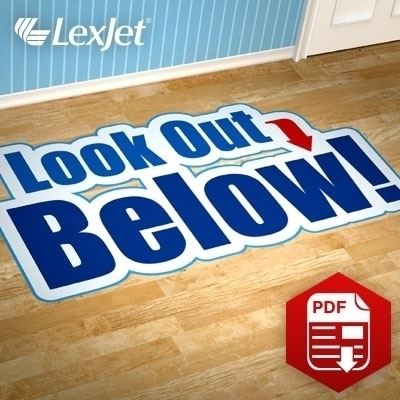 Picture of LexJet Floor and Carpet Graphics Guide