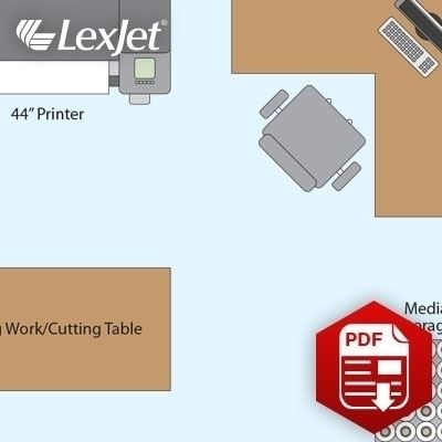 Picture of LexJet Printer Pre-Installation and Shipment Guide