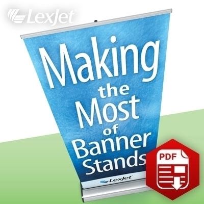 Picture of LexJet Banner Stand Guide