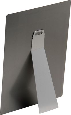 Picture of ChromaLuxe Small Metal Easel for Aluminum Photo Panels Clear - 5.5in x 2in (20-Pack)