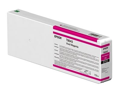 Picture of EPSON UltraChrome HD Ink Cartridge for P6000, P7000, P8000, and P9000 - Vivid Magenta (700 mL)