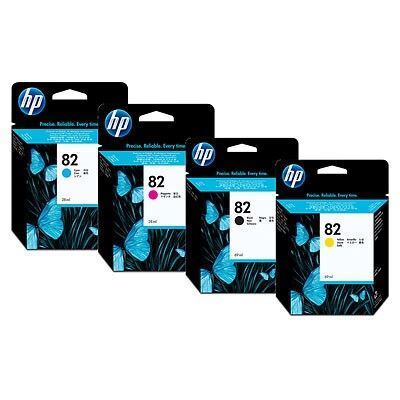 Picture of HP 82 Ink Cartridges