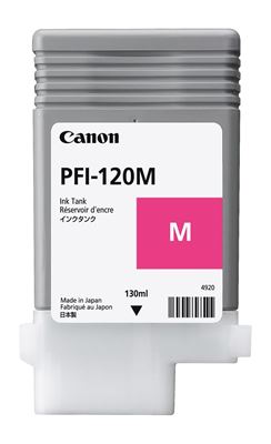 Picture of Canon imagePROGRAF PFI-120 TM and GP-200/300 Series Ink - Magenta (130 mL)