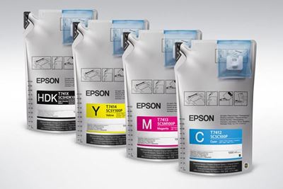 Picture of EPSON UltraChrome DS Ink for SureColor F6200, F7200, F9200 and F9370 - Cyan (1000mL, 6 Pk)