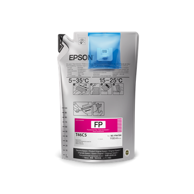 Picture of EPSON UltraChrome DS6 Dye Sub Ink for F9470H ONLY - Flourscent Pink (1 L, 2 Pk)