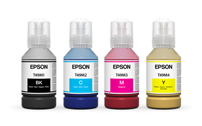 Picture of EPSON SureColor F170 and F570 Ink Bottles