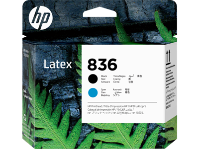 Picture of HP 836 Latex 700/800 Series Printhead - Black/Cyan