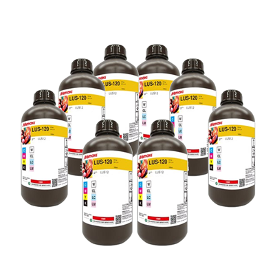 Picture of Mimaki UV Ink LUS-120 - 1L Bottle - Cyan