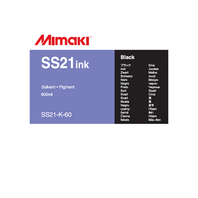 Picture of Mimaki SS21 - Eco-Solvent Ink - Black - 600ml