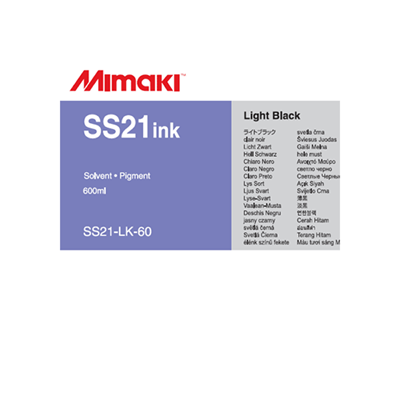 Picture of Mimaki SS21 - Eco-Solvent Ink - Light Black - 600ml