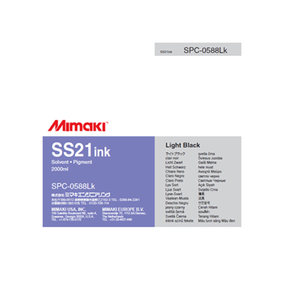 Picture of Mimaki SS21 - Eco-Solvent Ink - Light Black - 2L