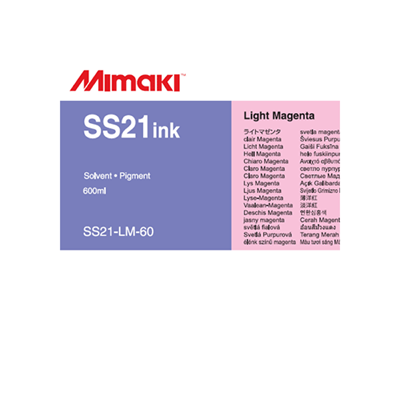 Picture of Mimaki SS21 - Eco-Solvent Ink - Light Magenta - 600ml