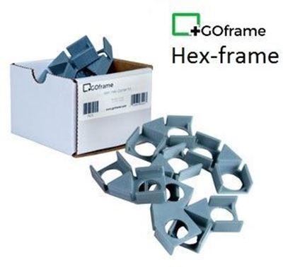 Picture of GOframe Hexagon Stretcher Frame System Corners (6-pack)