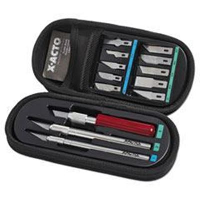 Picture of X-Acto Knife Set - 3 Knives, 10 Blades